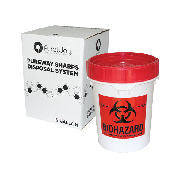 5 Gallon Collection Bin System (includes pre-paid return label and disposal service)