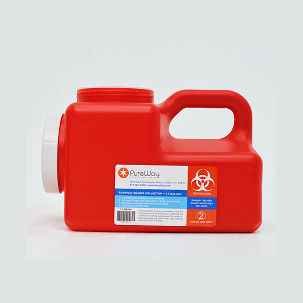 1.2 Gallon sharps disposal by PureWay – PurewayAtHome